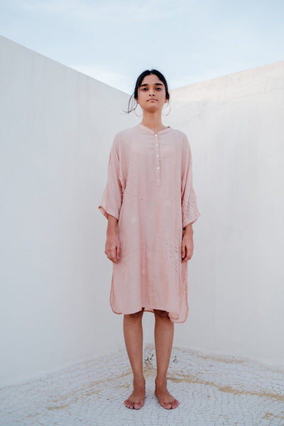 Baby Pink Hayal Dress Fashion Nirjara
