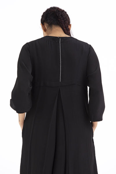 Back Yoke Jacket Co-ord-Black Fashion THREE
