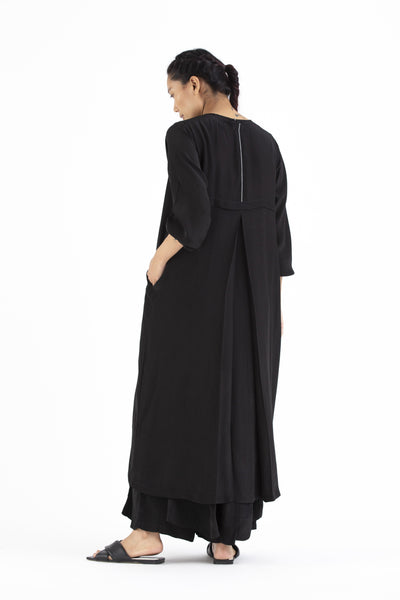 Back Yoke Jacket Co-ord-Black Fashion THREE