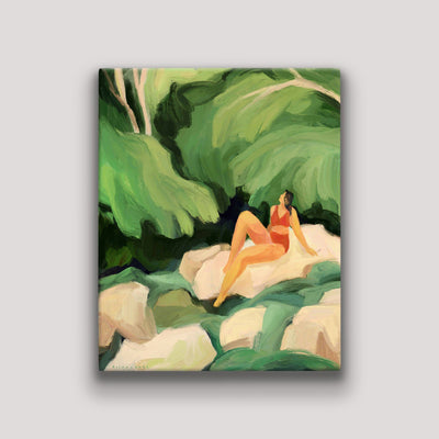 Backyard Stream Art Richa Kashelkar
