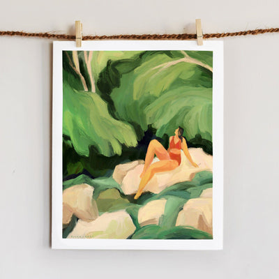 Backyard Stream Art Richa Kashelkar