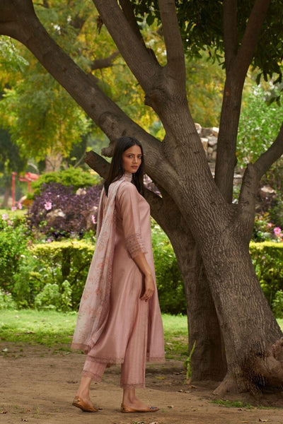 Bahaar Mauve Kurta Set Fashion Priti Prashant 