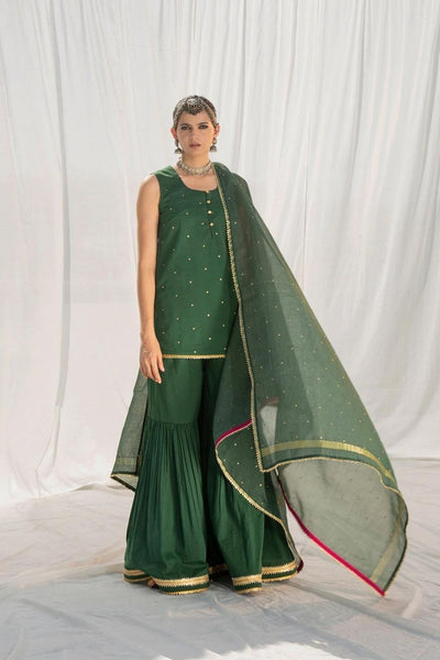 Banjaaran Sharara Set Fashion Khara Kapas