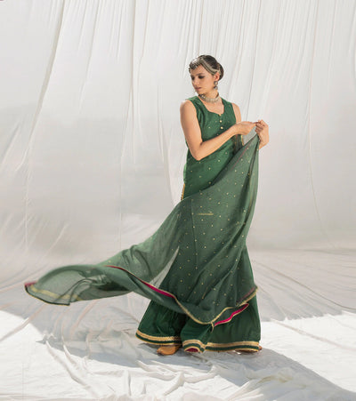 Banjaaran Sharara Set Fashion Khara Kapas