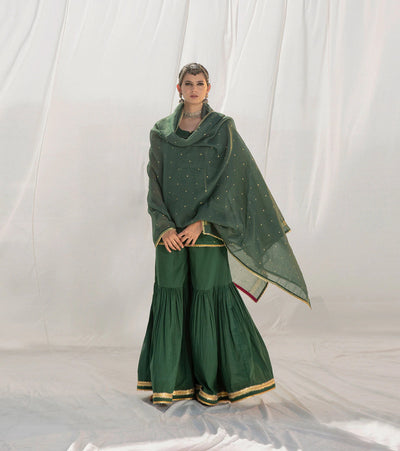 Banjaaran Sharara Set Fashion Khara Kapas