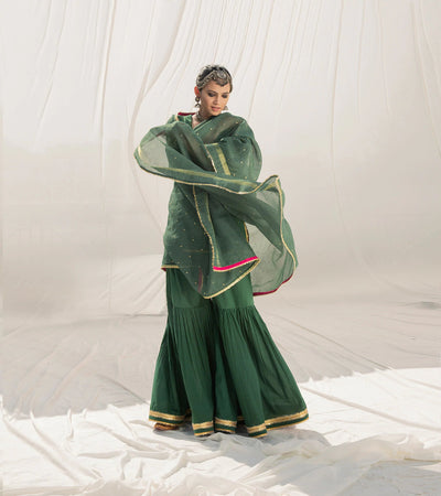Banjaaran Sharara Set Fashion Khara Kapas