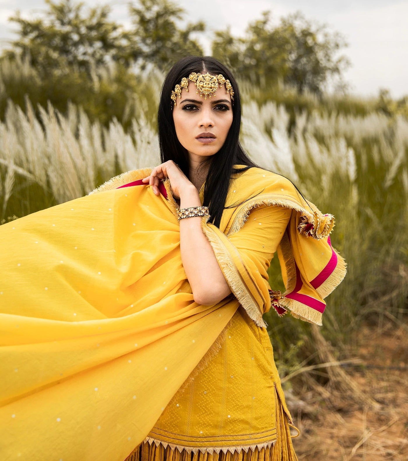 Basant Ghagri Fashion Khara Kapas