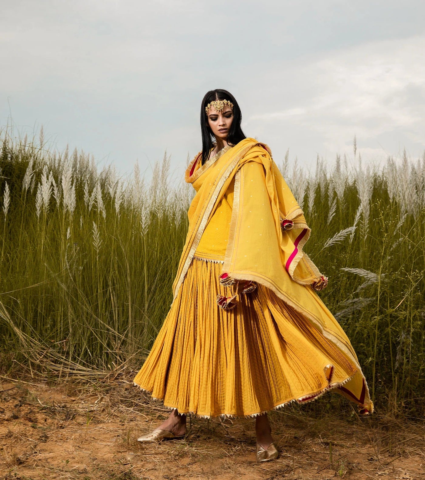 Basant Ghagri Fashion Khara Kapas