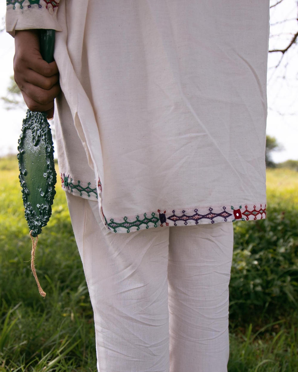 Begumpura - Rabari embroidered Tunic/Kurta Fashion TREE 