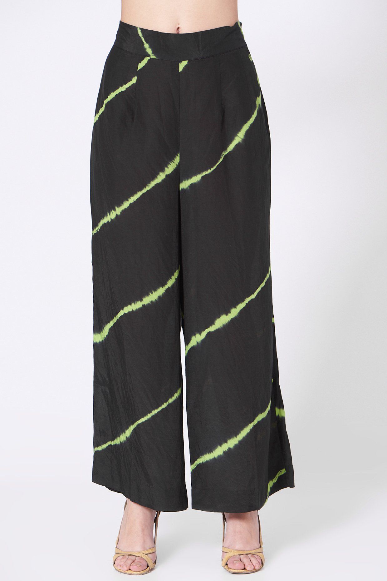 BLACK AND NEON GREEN CO-ORD Fashion The Pot Plant