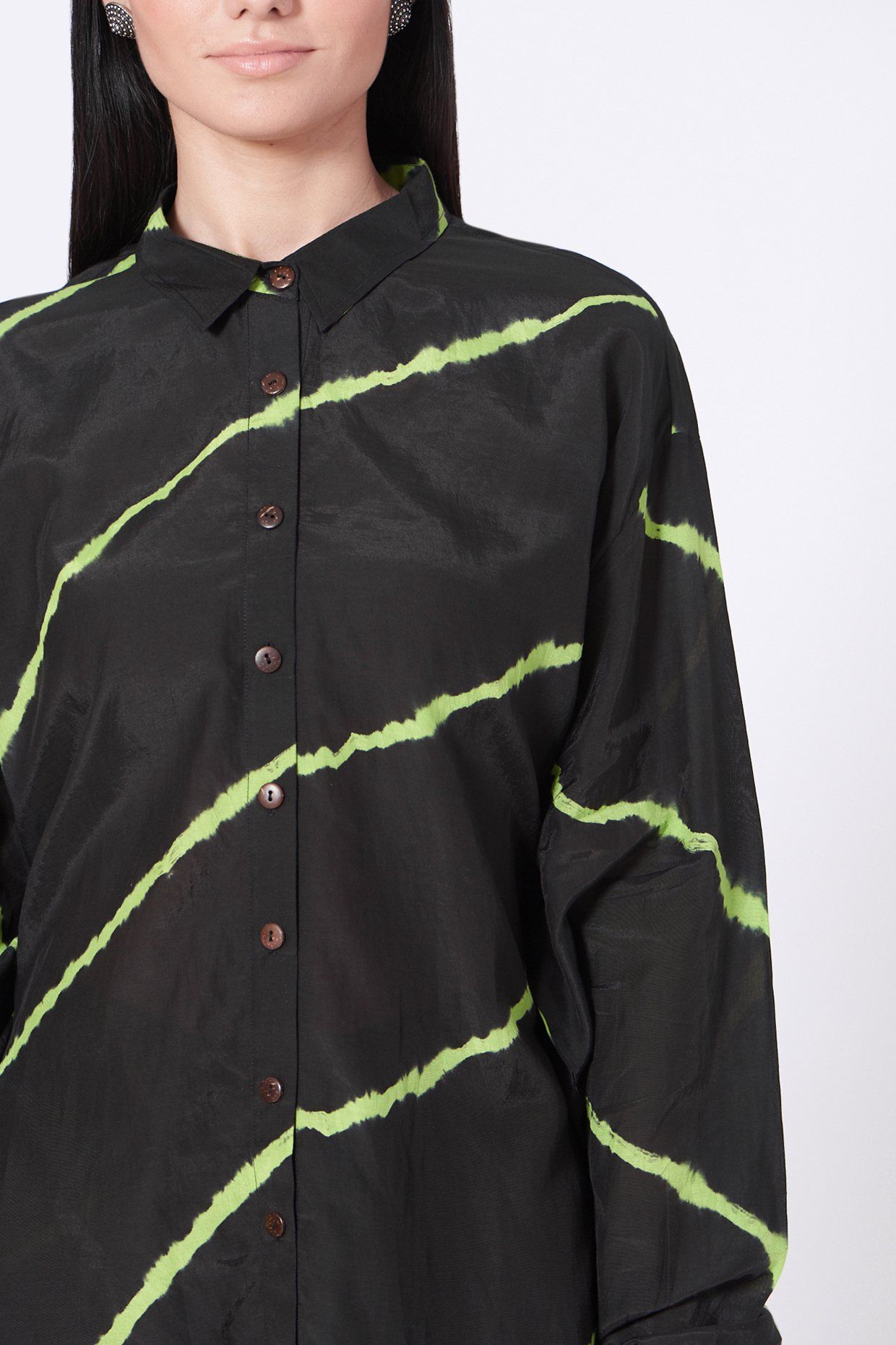 BLACK AND NEON GREEN CO-ORD Fashion The Pot Plant