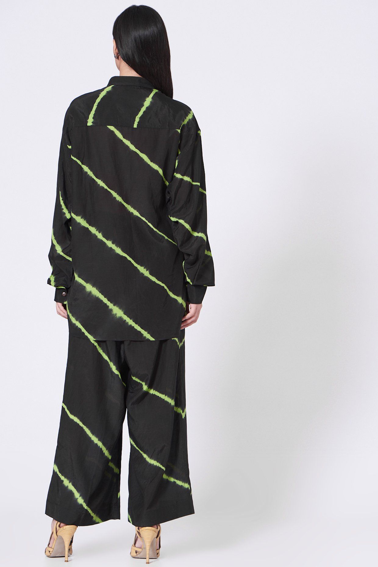 BLACK AND NEON GREEN CO-ORD Fashion The Pot Plant