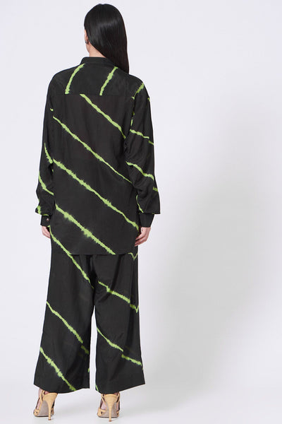 BLACK AND NEON GREEN CO-ORD Fashion The Pot Plant
