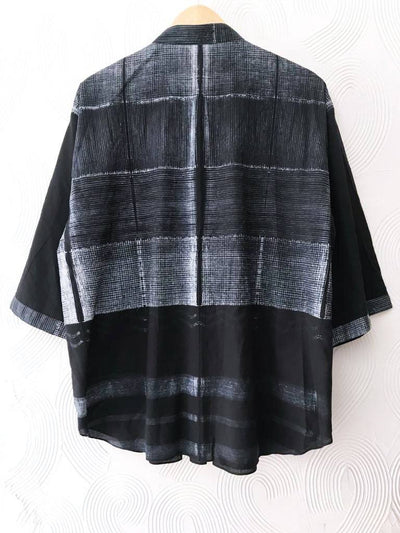 Black Shibori top Fashion The Pot Plant