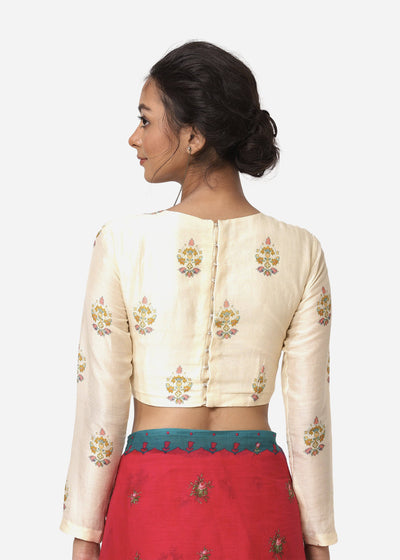 Blanco Blouse Fashion Yam