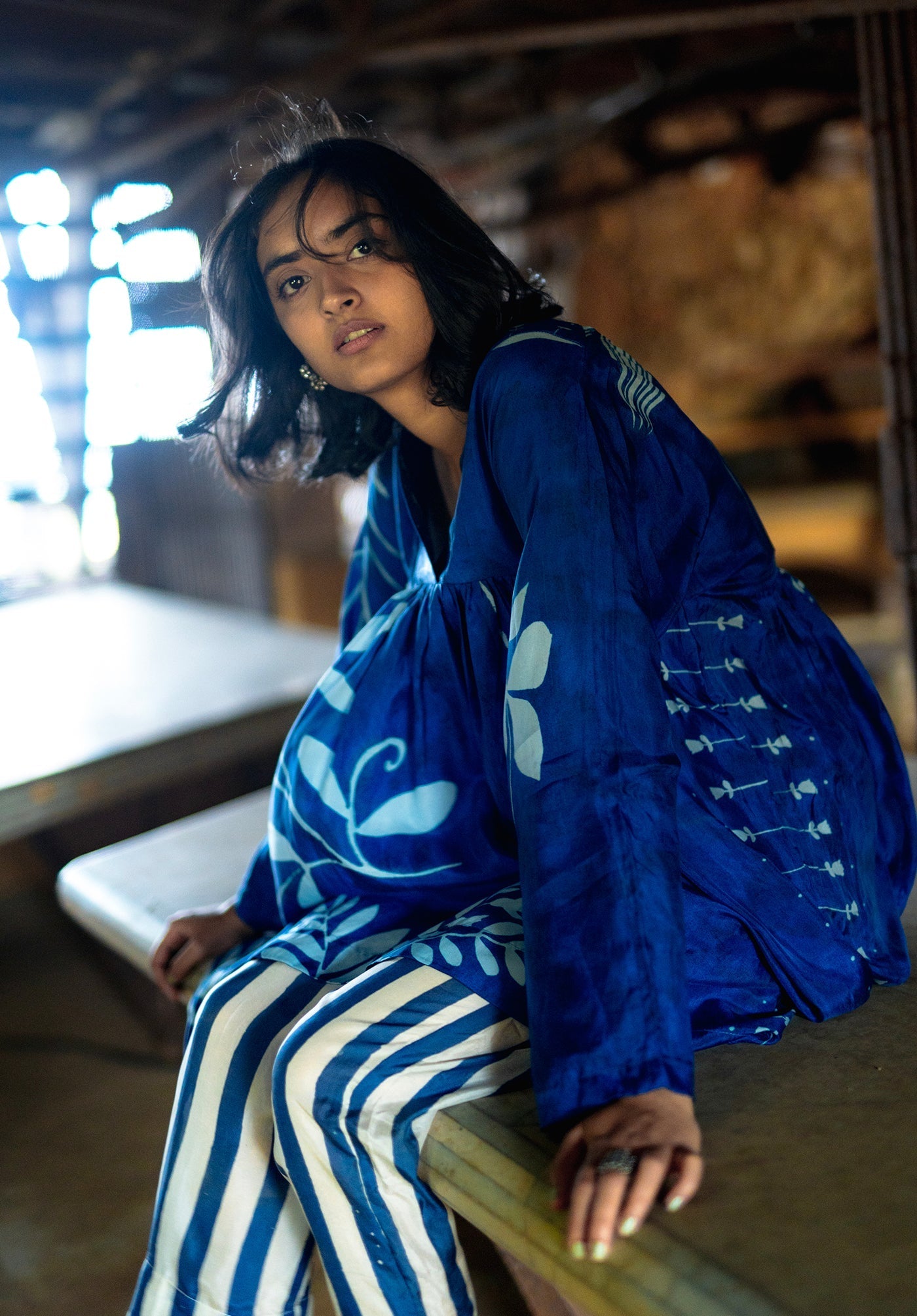 BLUE JAMAICA SET Fashion Yam