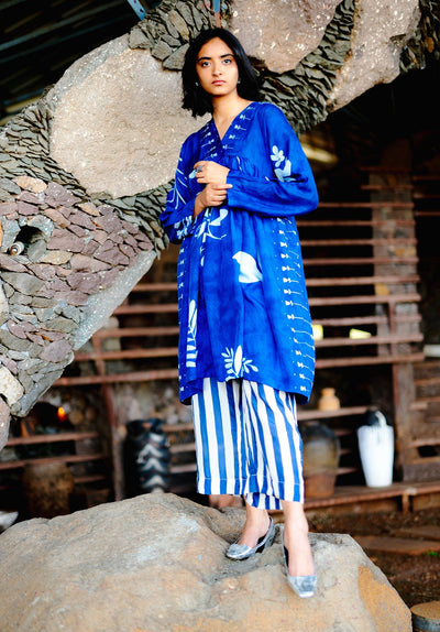 BLUE JAMAICA SET Fashion Yam