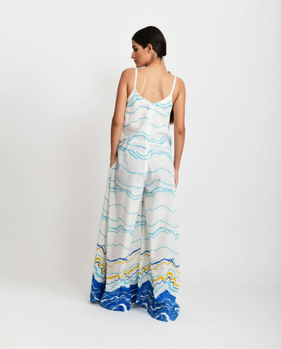 BLUE OCEAN STRAPPY JUMPSIT Fashion Rias 