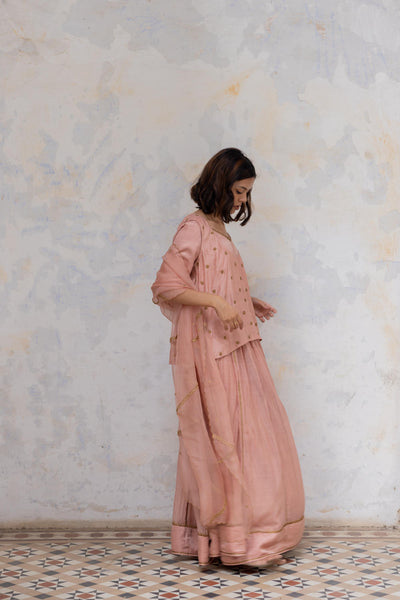 Blush Gauhar Odhani Fashion Nirjara