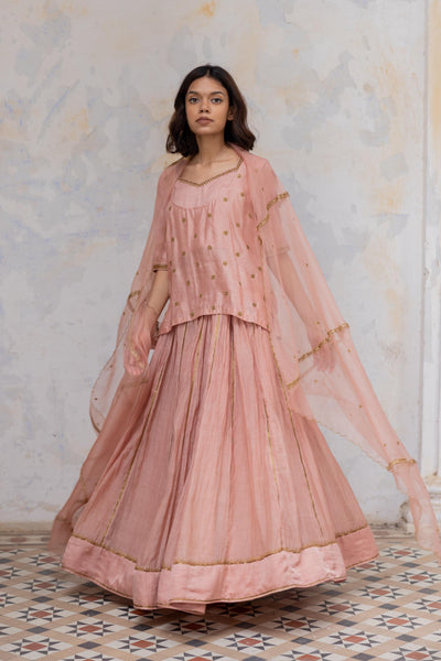 Blush Gauhar Odhani Fashion Nirjara