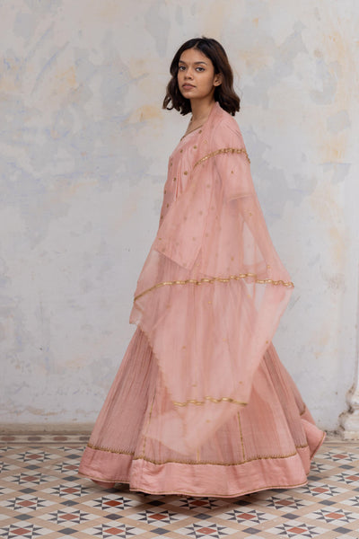 Blush Gauhar Odhani Fashion Nirjara
