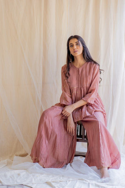 Blush Nayab Gharara Set Fashion Nirjara