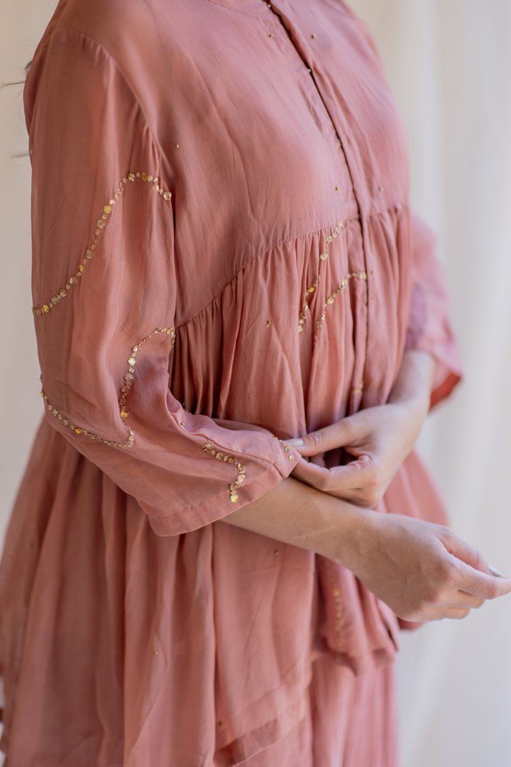 Blush Nayab Gharara Set Fashion Nirjara