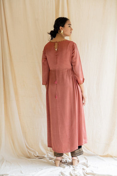 Blush Red Taar Kurta Fashion Nirjara
