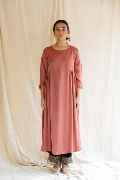 Blush Red Taar Kurta Fashion Nirjara