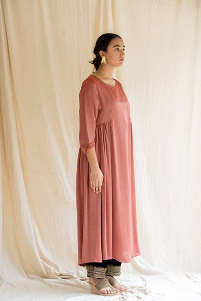 Blush Red Taar Kurta Fashion Nirjara