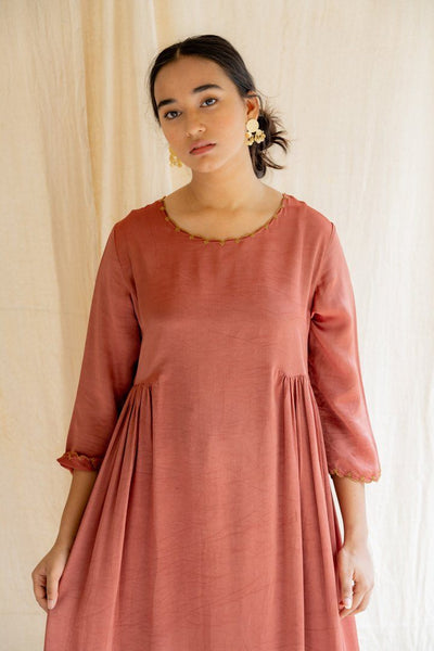 Blush Red Taar Kurta Fashion Nirjara