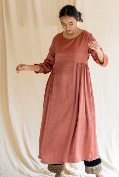Blush Red Taar Kurta Fashion Nirjara