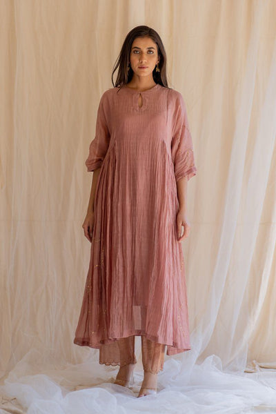 Blush Shabnam Kurta and Izaar Set Fashion Nirjara