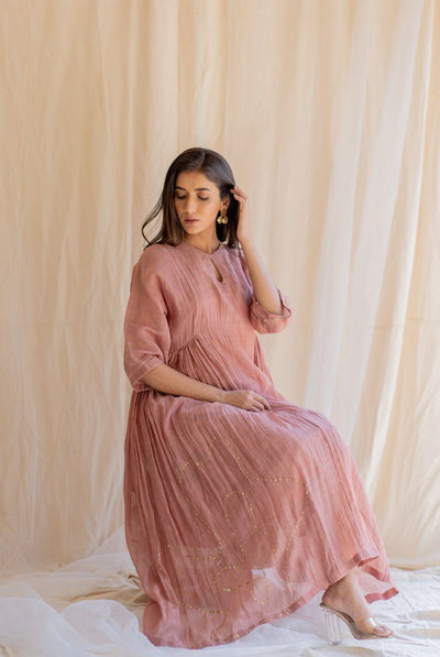 Blush Shabnam Kurta and Izaar Set Fashion Nirjara