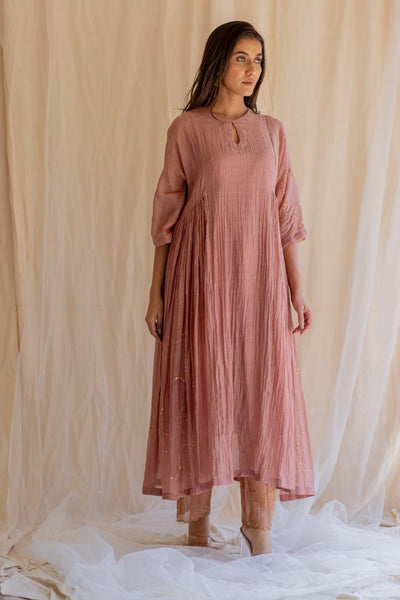 Blush Shabnam Kurta and Izaar Set Fashion Nirjara