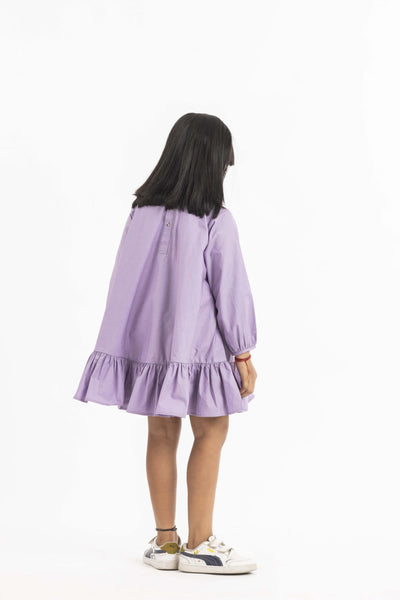 Bottom Frill Dress Lavender Kids THREE Kids 