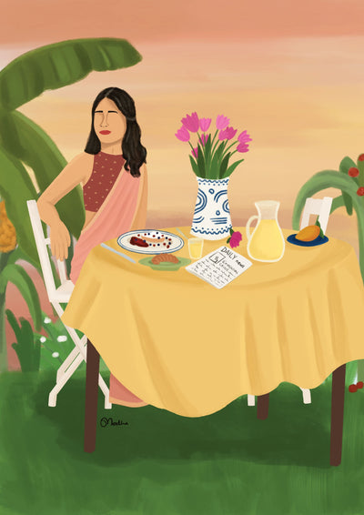 BREAKFAST FOR DINNER ART MEDHA EASWAR