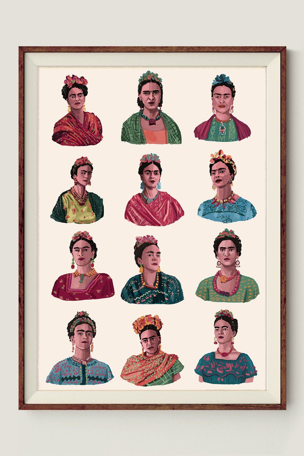 Bust of Frida Art Namrata Kumar