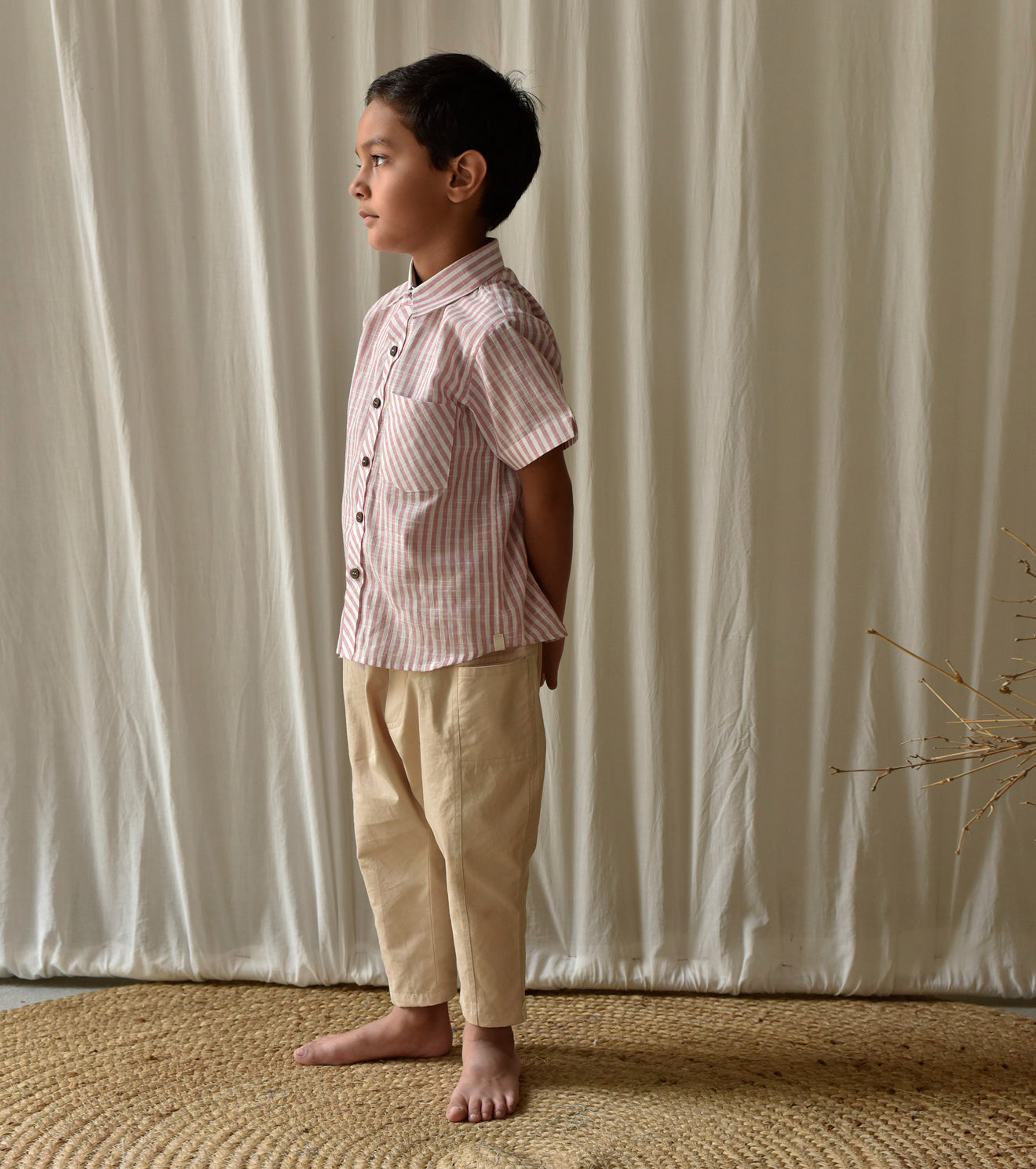 Candy Stripe Shirt Fashion Khara Kapas Kids