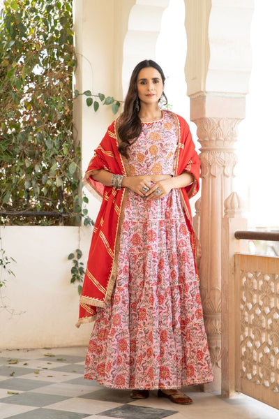Chaand Inaya Gudhal Skirt Set Fashion Maison Shefali 