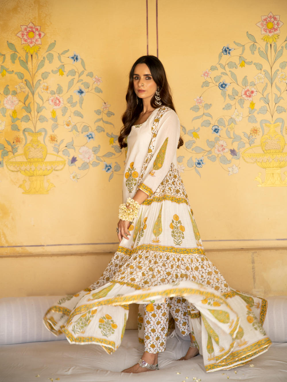 Chaand mughal baagh jacket set Fashion Maison Shefali