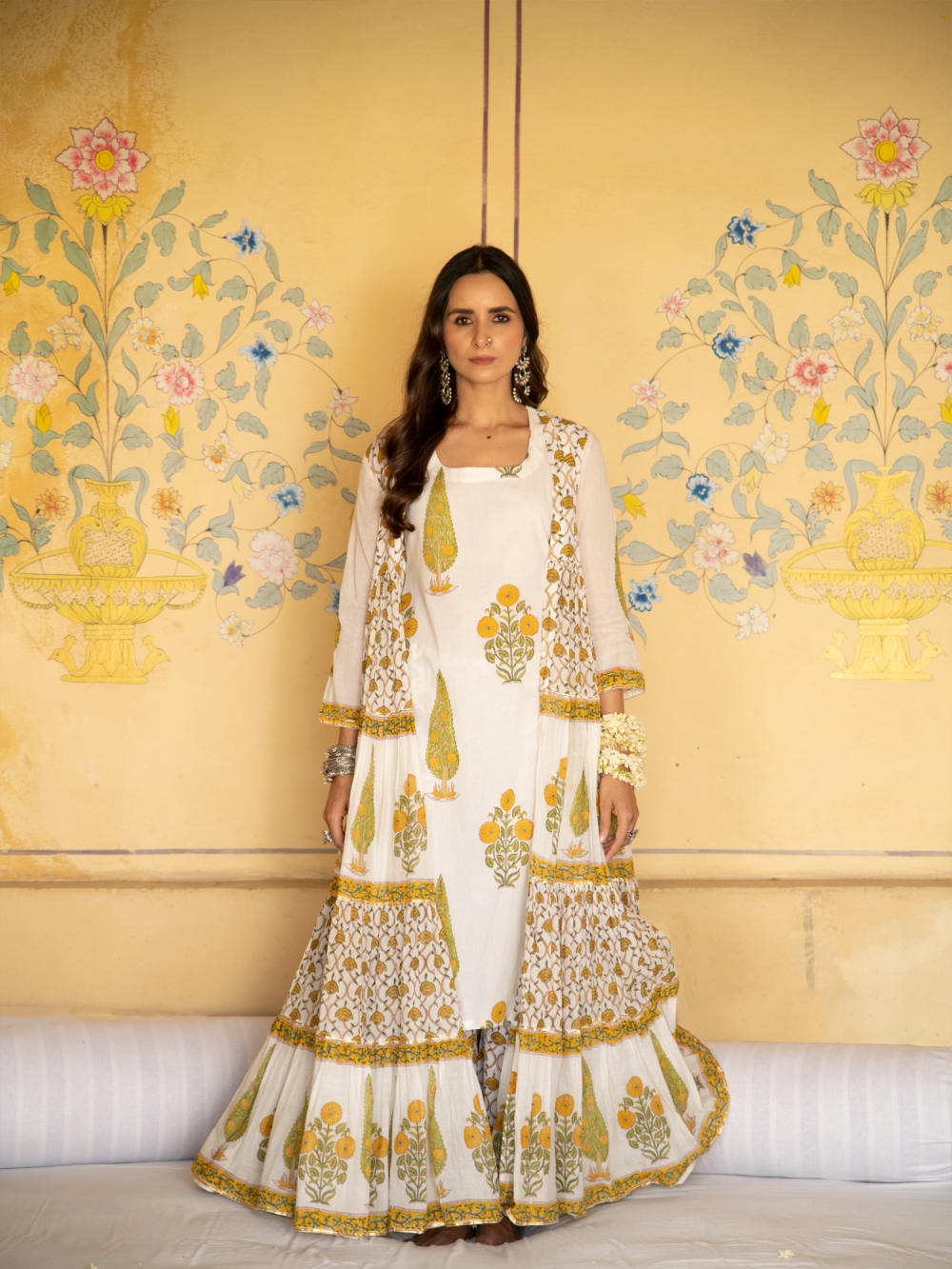 Chaand mughal baagh jacket set Fashion Maison Shefali