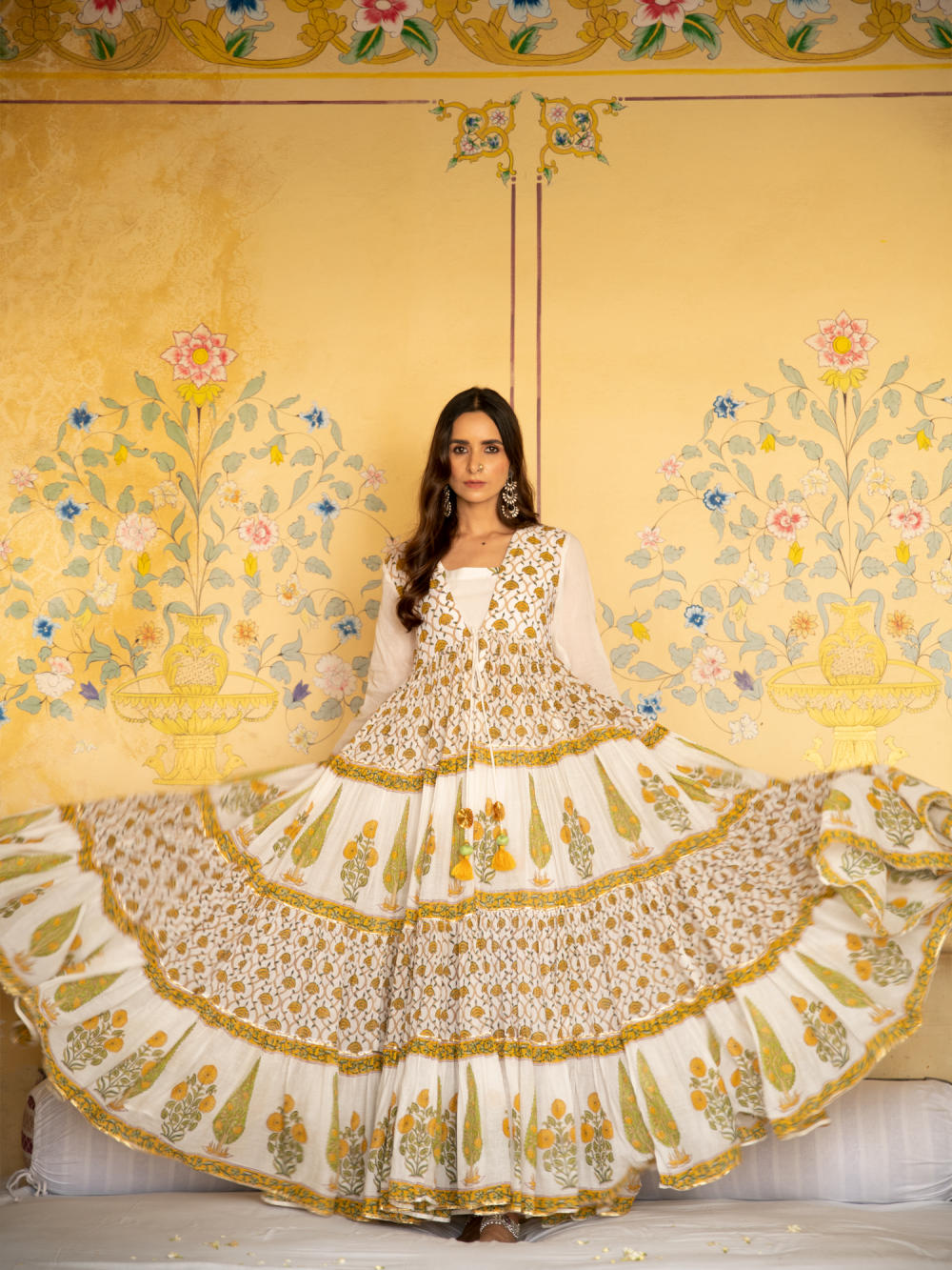 Chaand mughal baagh jacket set Fashion Maison Shefali