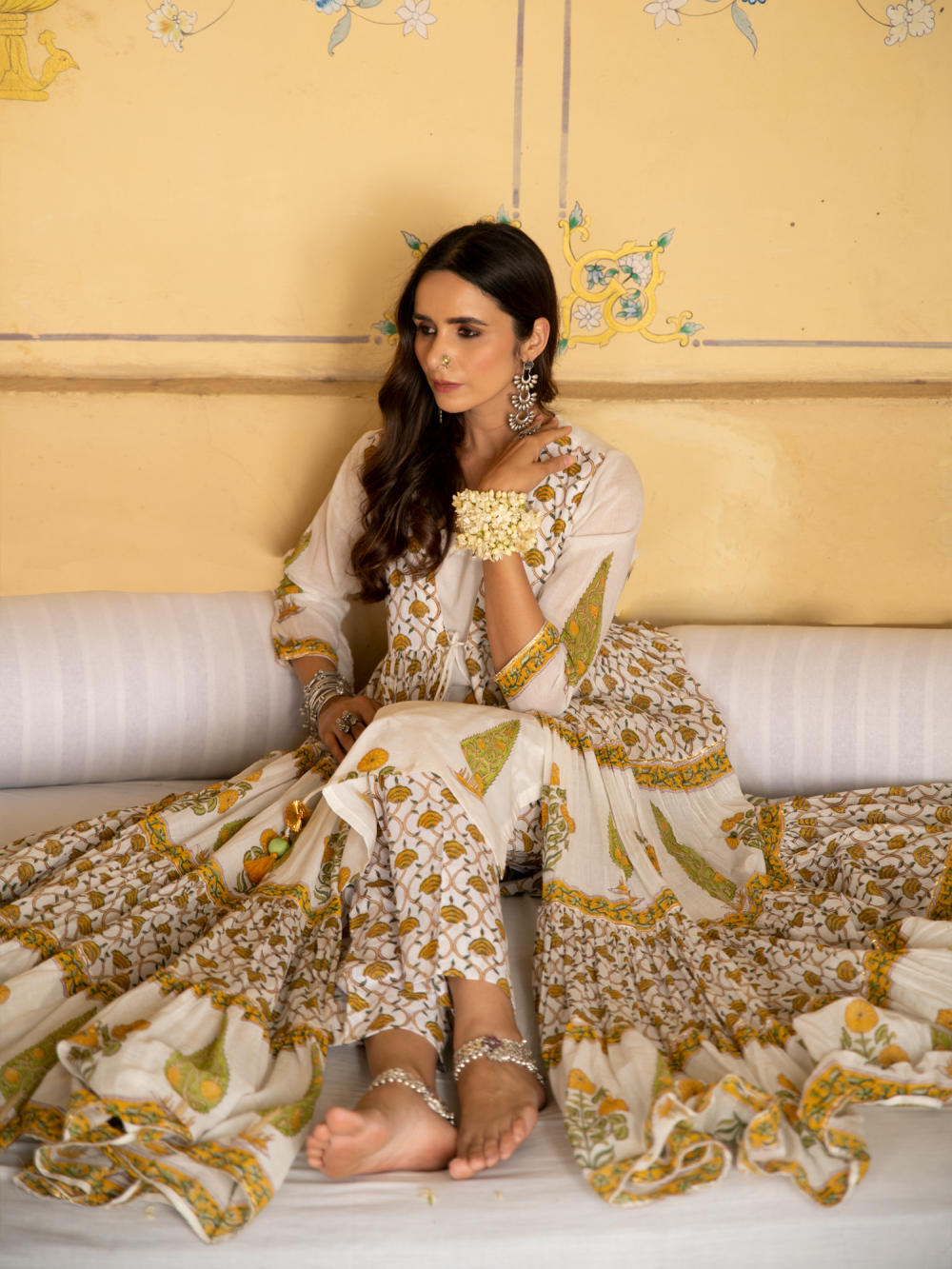 Chaand mughal baagh jacket set Fashion Maison Shefali