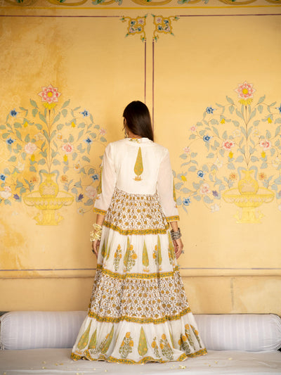 Chaand mughal baagh jacket set Fashion Maison Shefali