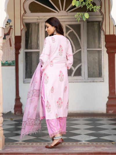Chaand Sahar gulabi Salwar Set Fashion Maison Shefali