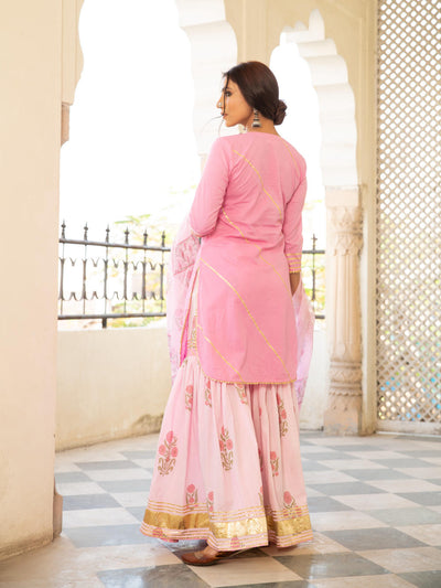 Chaand sharanya gulabi Fashion Maison Shefali