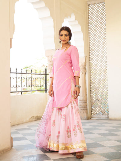 Chaand sharanya gulabi Fashion Maison Shefali