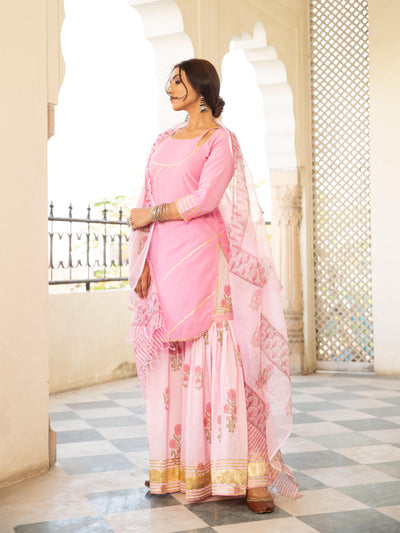 Chaand sharanya gulabi Fashion Maison Shefali