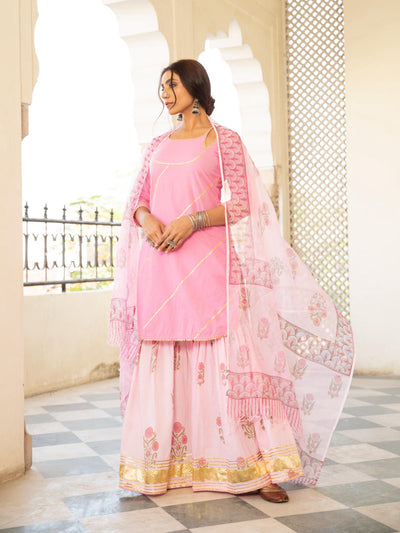 Chaand sharanya gulabi Fashion Maison Shefali